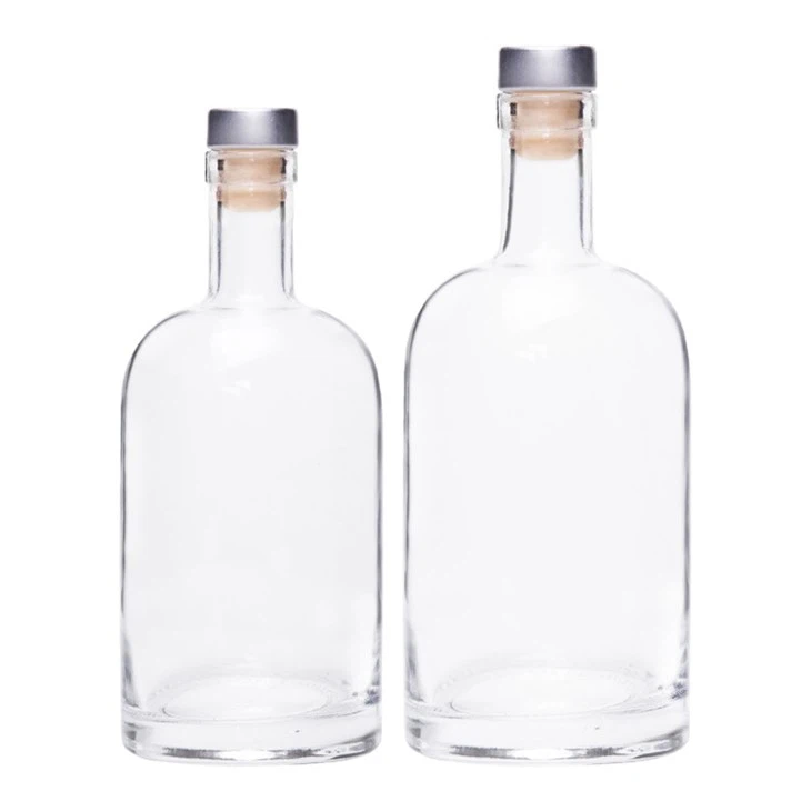 750ml Vodka Glass Bottles