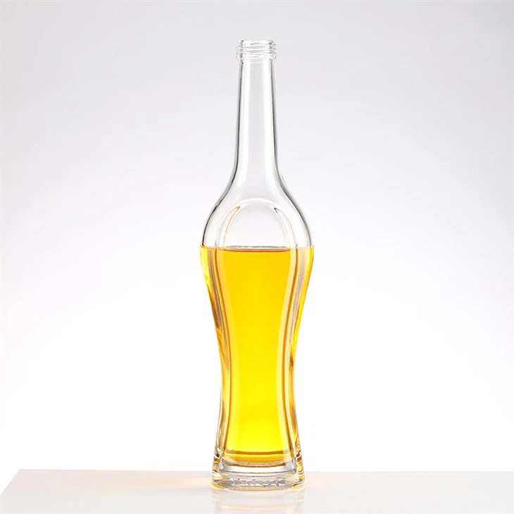 Screw Cap Whiskey Glass Bottles