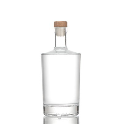 1000ml Vodka vè boutèy ak cork