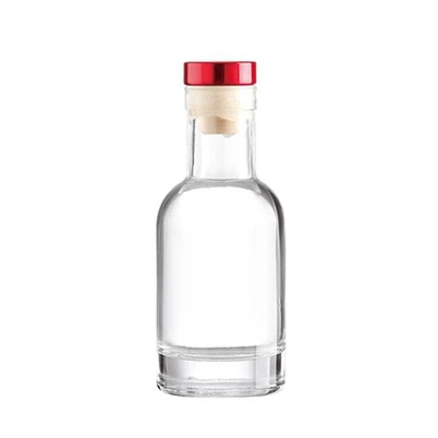200ml boutèy alkòl vè