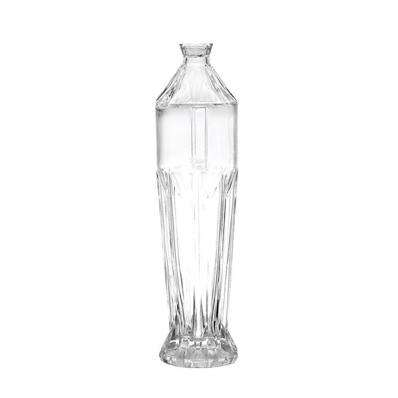 500ml Rosted vè boutèy ak cork