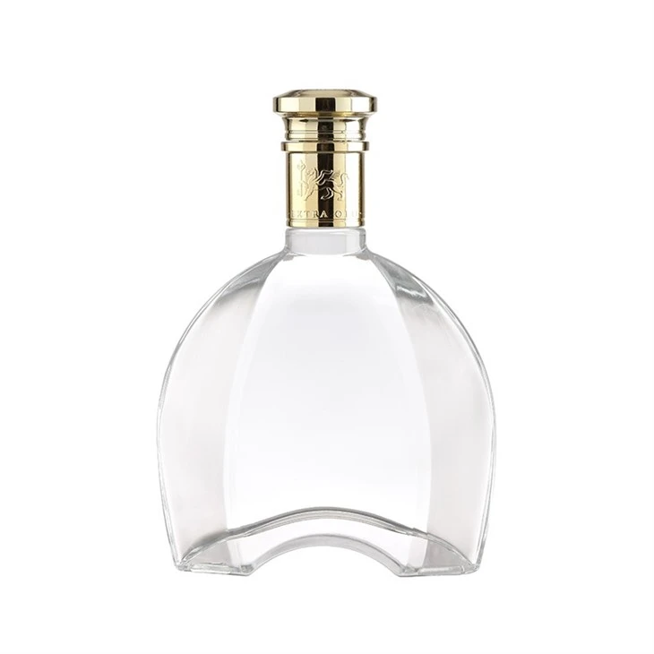 Simple And Elegant Brandy Flat Bottle