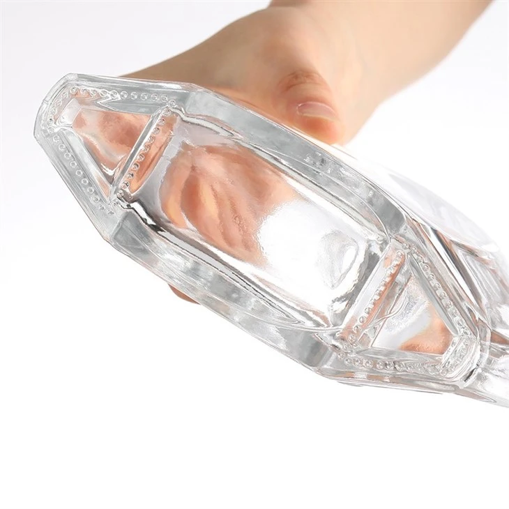 Simple And Elegant Brandy Flat Bottle