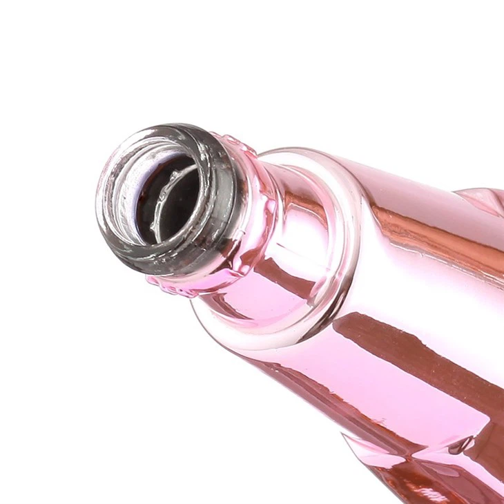 Pink 700ML Glass Bottle For Whisky